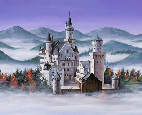 Neuschwanstein Castle by Michael Neamand